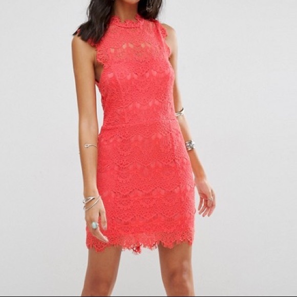 Free People Lace DAYDREAM Slip Dress Bodycon NWT - Picture 7 of 8